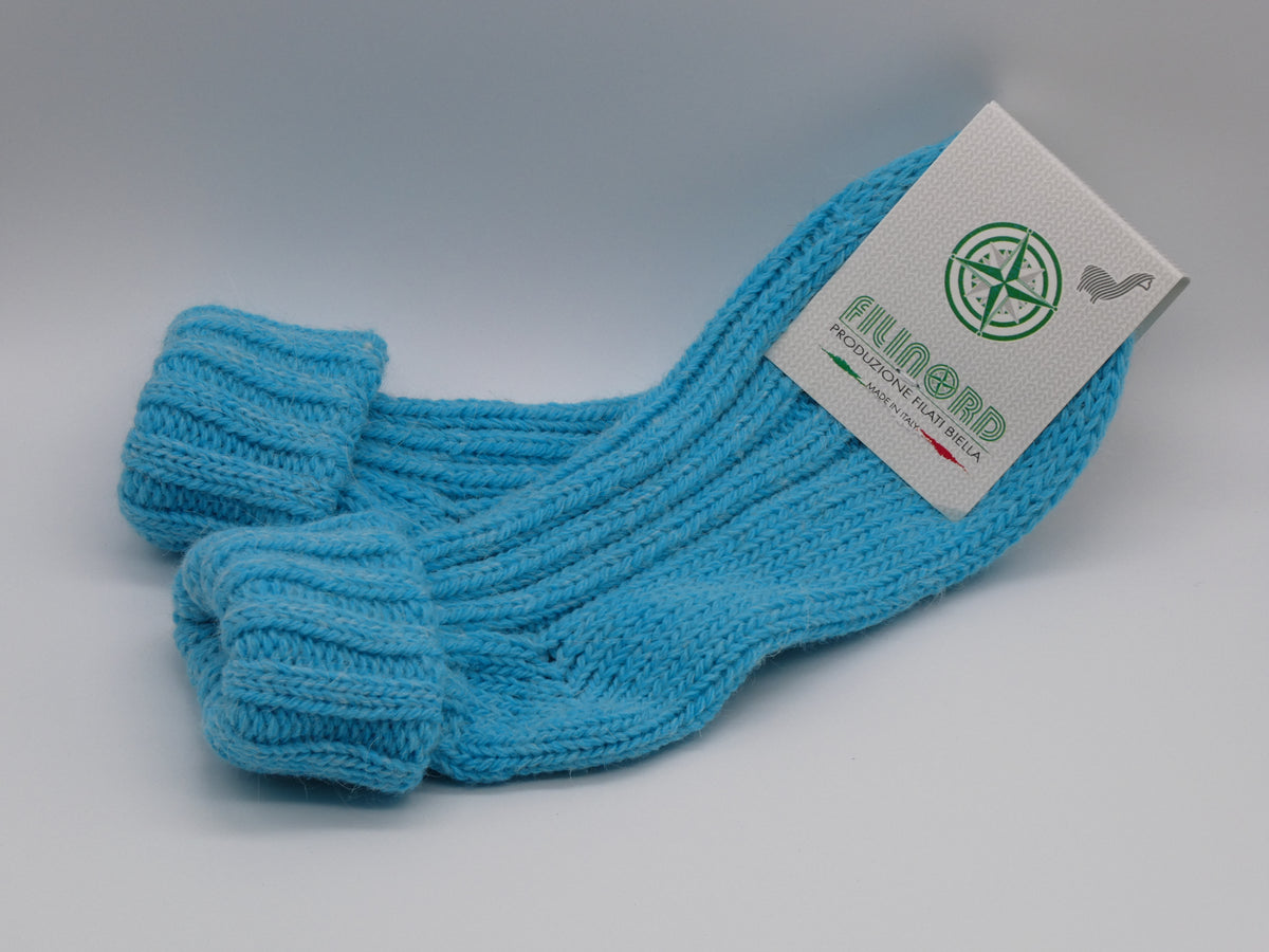 Calza F3 turchese