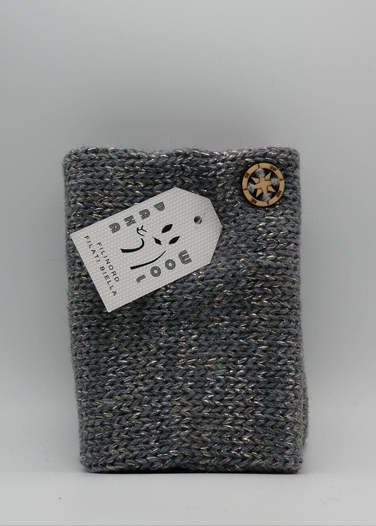 Scaldacollo Moldava Grigio Medio Lurex 