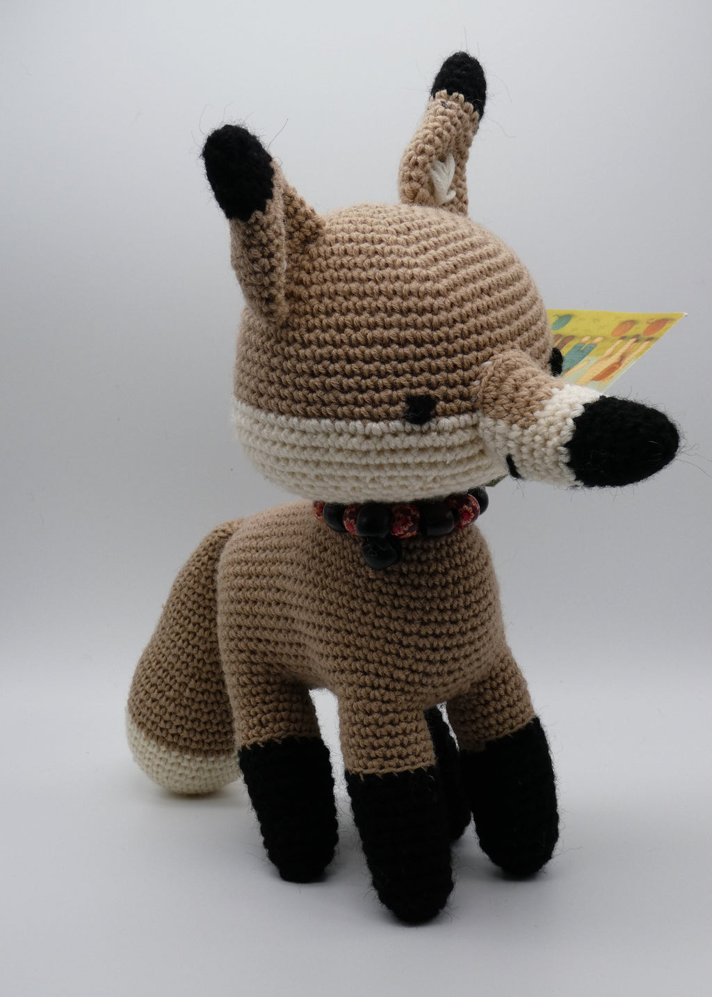 Amigurumi volpe beige